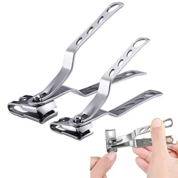 Nail Clippers 360° Rotating Stainless Steel Fingernail & Toenail Trimmer Rotary Nail Cutter Head Manicure Tool For Men 손톱깍기