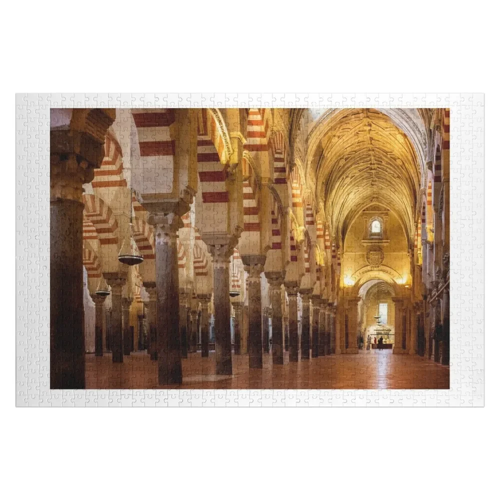 

Mezquita Cathedral Interior Cordoba Spain Jigsaw Puzzle Anime Custom Gift Jigsaw Custom Puzzle