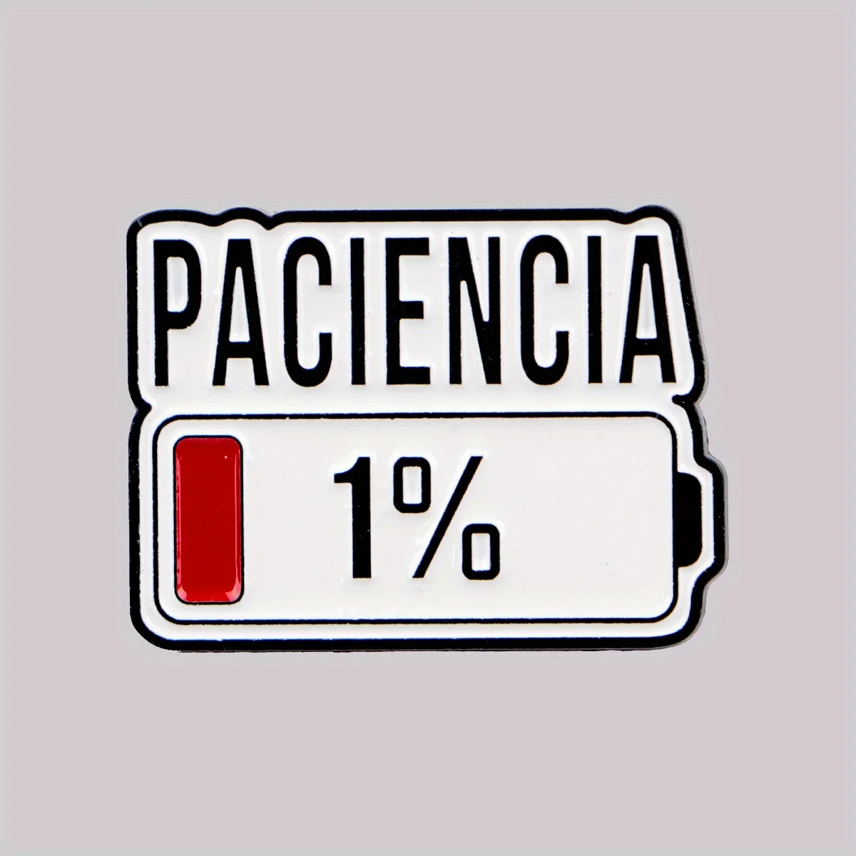 الإسبانية PACIENCIA المينا دبوس 1% بطارية بروش الصنوبر التلبيب شارة بدبابيس على ظهره الملابس والاكسسوارات هدايا مجوهرات الأزياء #3
