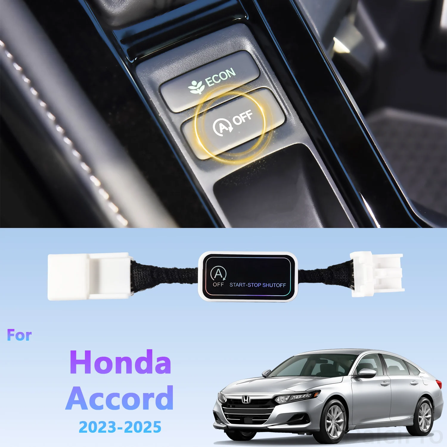 Auto Start Stop Disabler For Honda Accord 11th 2023-2025 Automatic Stop Start Engine System Off Device Control Sensor Plug Stop