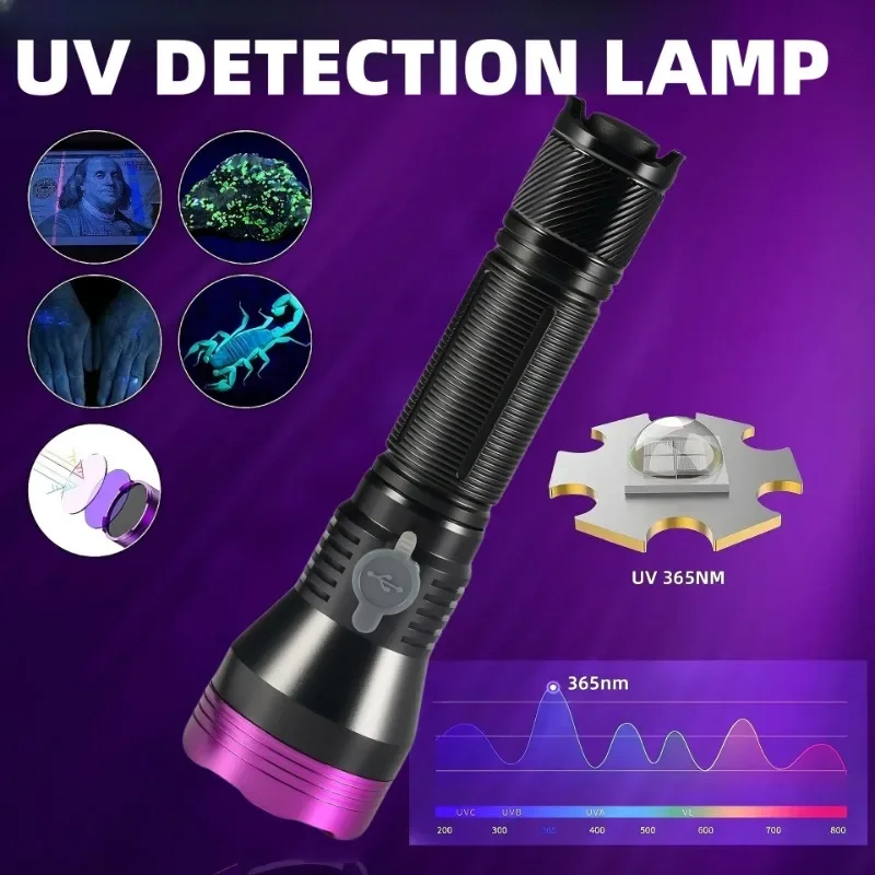 linterna-uv-de-alta-potencia-de-365nm-recargable-tipo-c-detector-ultravioleta-para-orina-de-mascotas-rocas-gemas-y-dinero