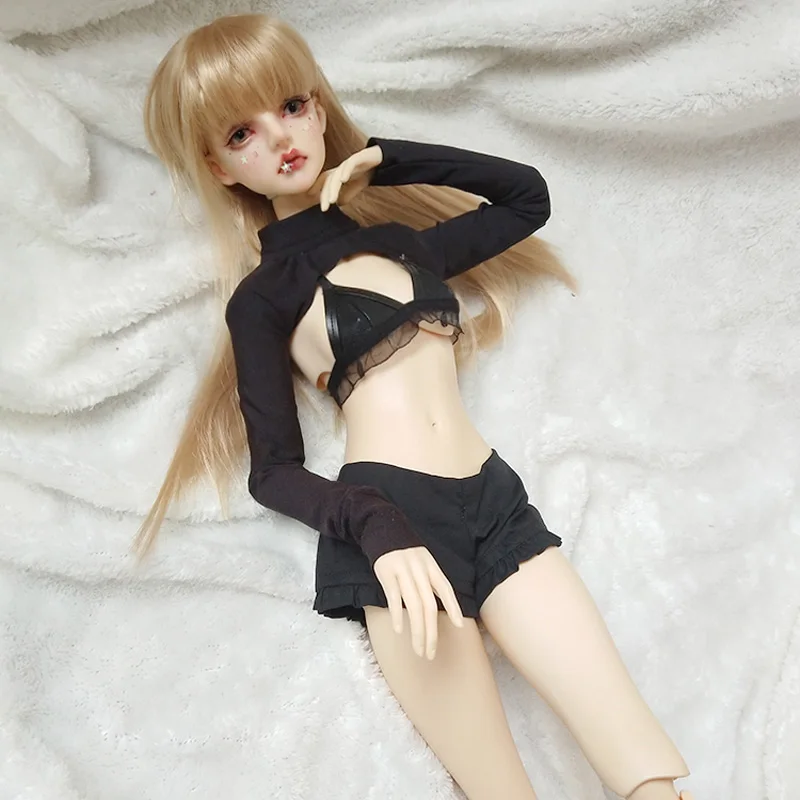 

BJD doll clothes suitable for 1/4 1/6 size bjd girl clothes sexy top underwear 1/4 1/6 clothes doll accessories (two points)