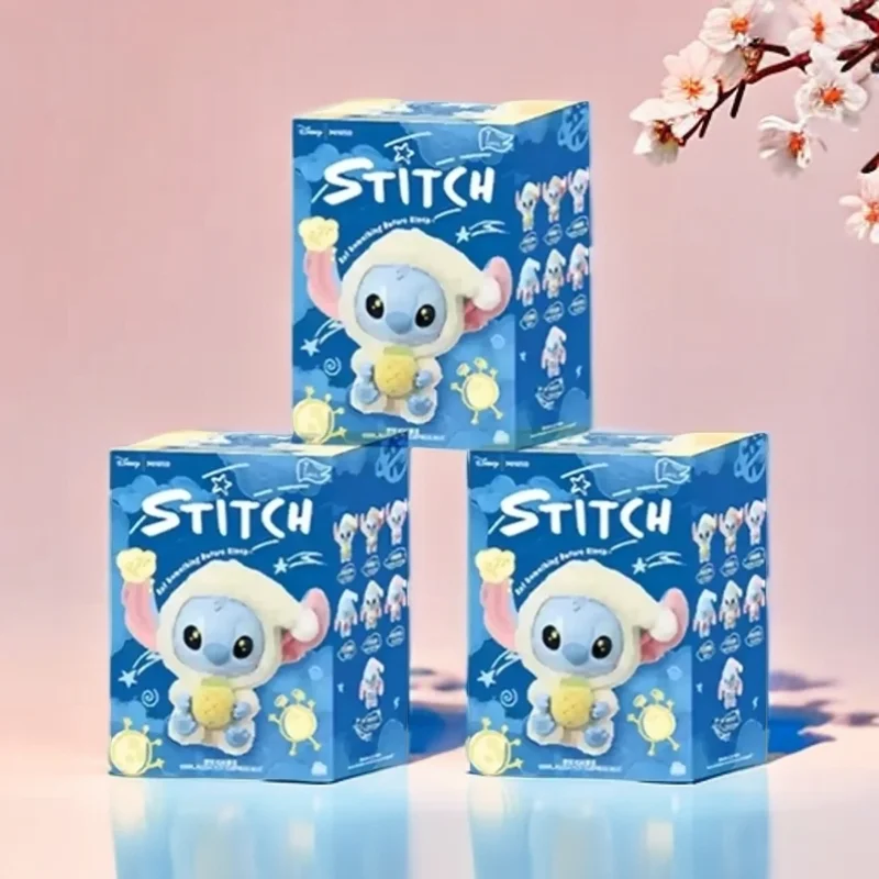 Sew surprise box, Disney Stitch series plush anime characters point mysterious toy box gift stitch disney anime figure