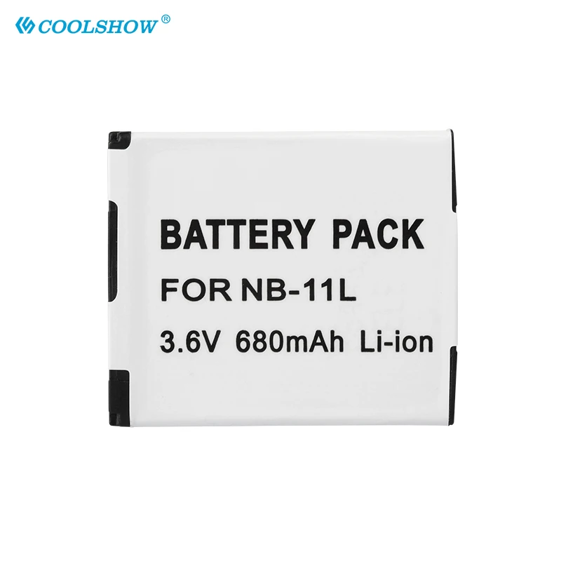بطاريات 680mAh NB-11L NB 11L لكانون IS A2600 A2300 A2400 A3500 A4000IS IXUS 125 132 140 240 245 265 155 HS بطارية الكاميرا