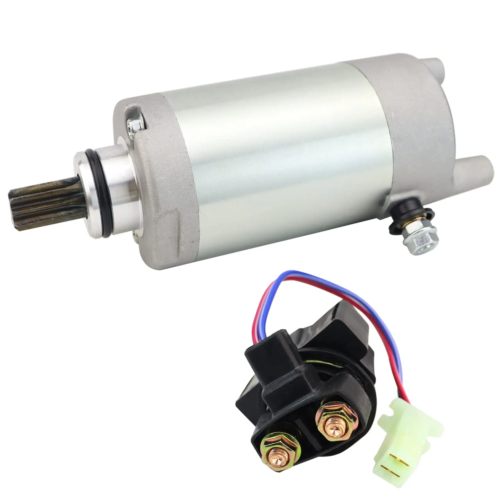 

Starter Motor Solenoid Relay for Yamaha Timberwolf 250 1992-2000 Tri-Moto 200 YTM200E 1983-1985 Tri-Moto 225 YTM225D 1983-1986