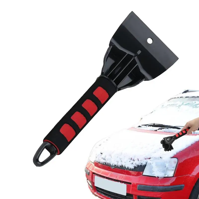 

Car Snow Brush Car Snow Brush Ice Scraper With Ergonomic Handle 2 In 1 Head For Breaking Ice And Collecting Snow Automotive