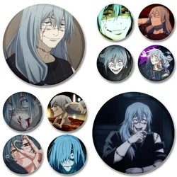 Mahito Anime Figure Badge Cosplay Dark Cartoon Brooches Exquisite Creative Enamel Pins for Clothes Hat Jewelry Gift Accessories