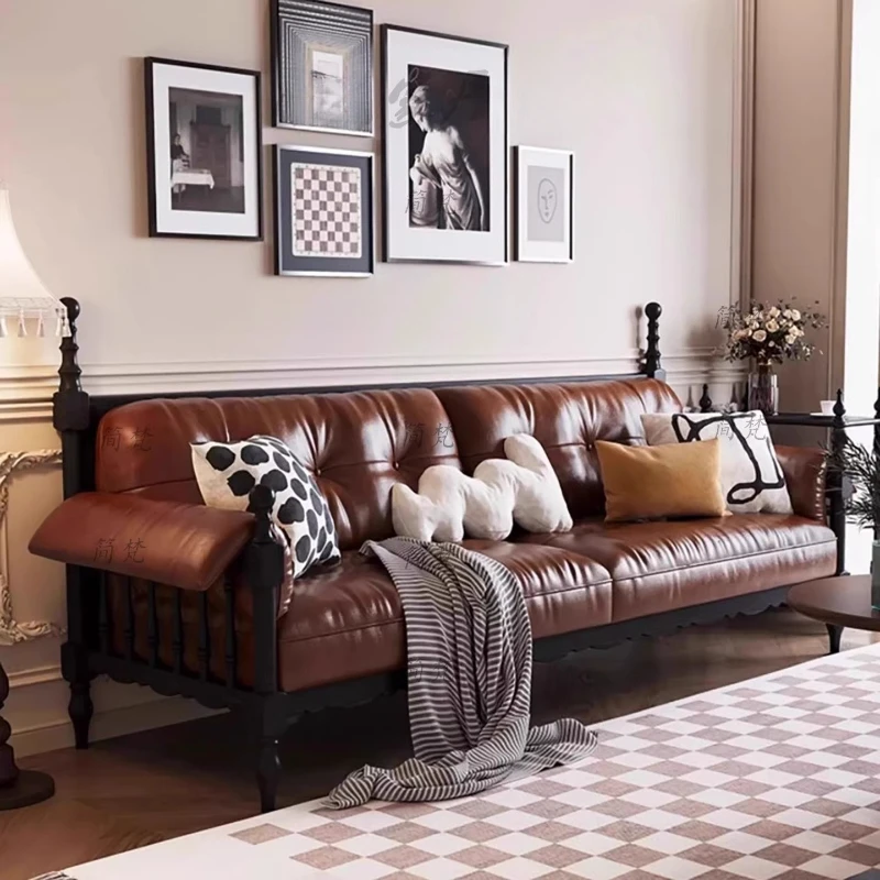 Aesthetic Luxury Living Room Sofas Brown Designer Bedroom Lazy Living Room Sofas Recliner Modern Divano Moderno Furniture Home