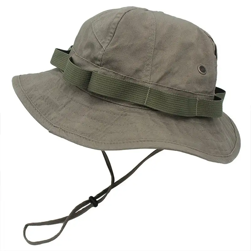 

Street Men and Women Sun Protection Hat Cotton Tooling Fisherman Hat Ins Camping Adventure Hat Bucket Hats