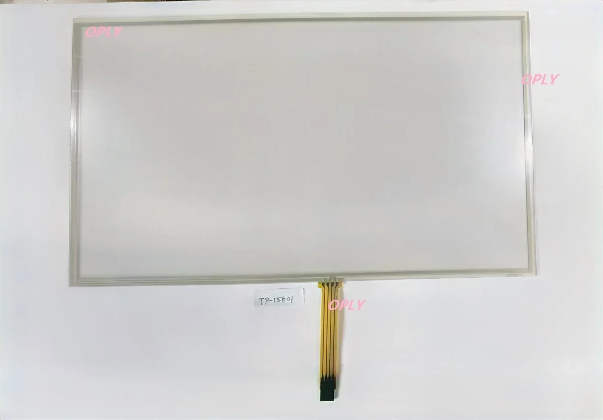 

15.6 inch 4 Wire 15.6" TP sensor Panel screen glass Resistive Touch 344*193 MM digitizer for industrial advertising car monitor