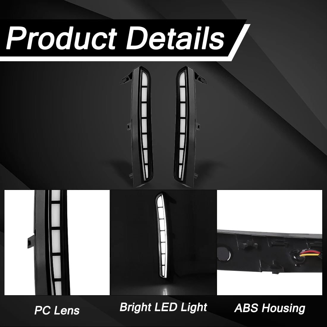 Car Light LED DRL For Toyota Camry LE XLE 9th Gen 2024 2025 Daytime Running Light Turn Signal Fog Lamp Front Bumper Lights 12V view 3