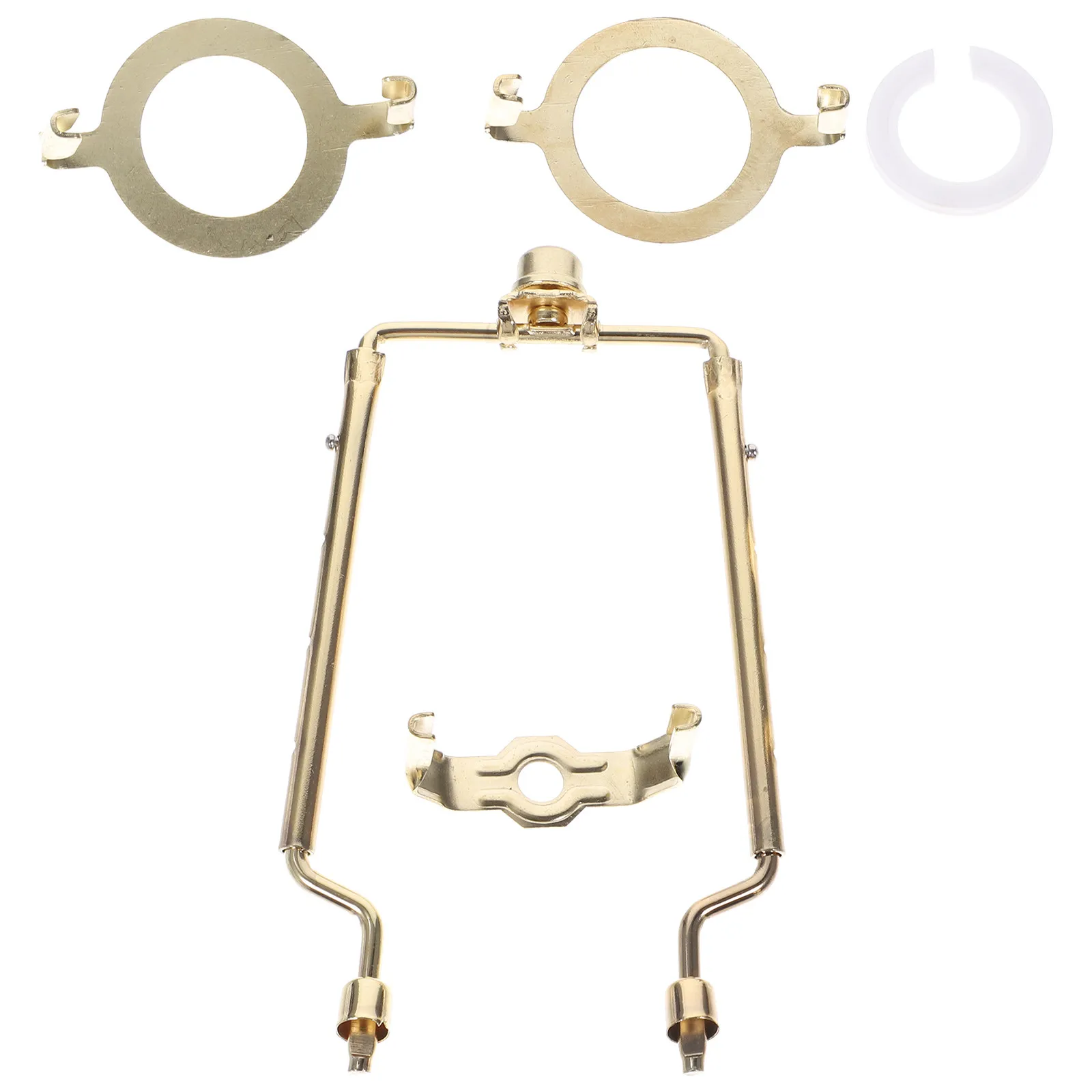 

1Set Lamp Harp Holder Nickel Plated Adjustable Lampshade Adapter for Table Floor Lamp Hardware Parts Lighting Accessories