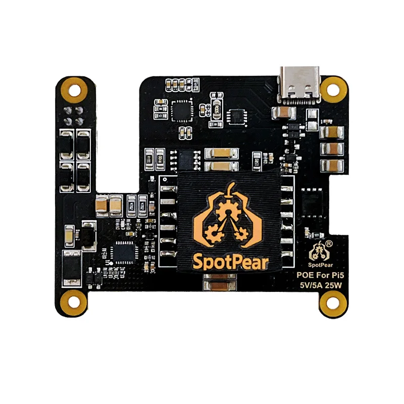 Imagem -06 - Raspberry pi Poe com Ativação de Gatilho pd tipo c Power Over Ethernet 802.3af at para Pi5 Pi5-poe-pd-a