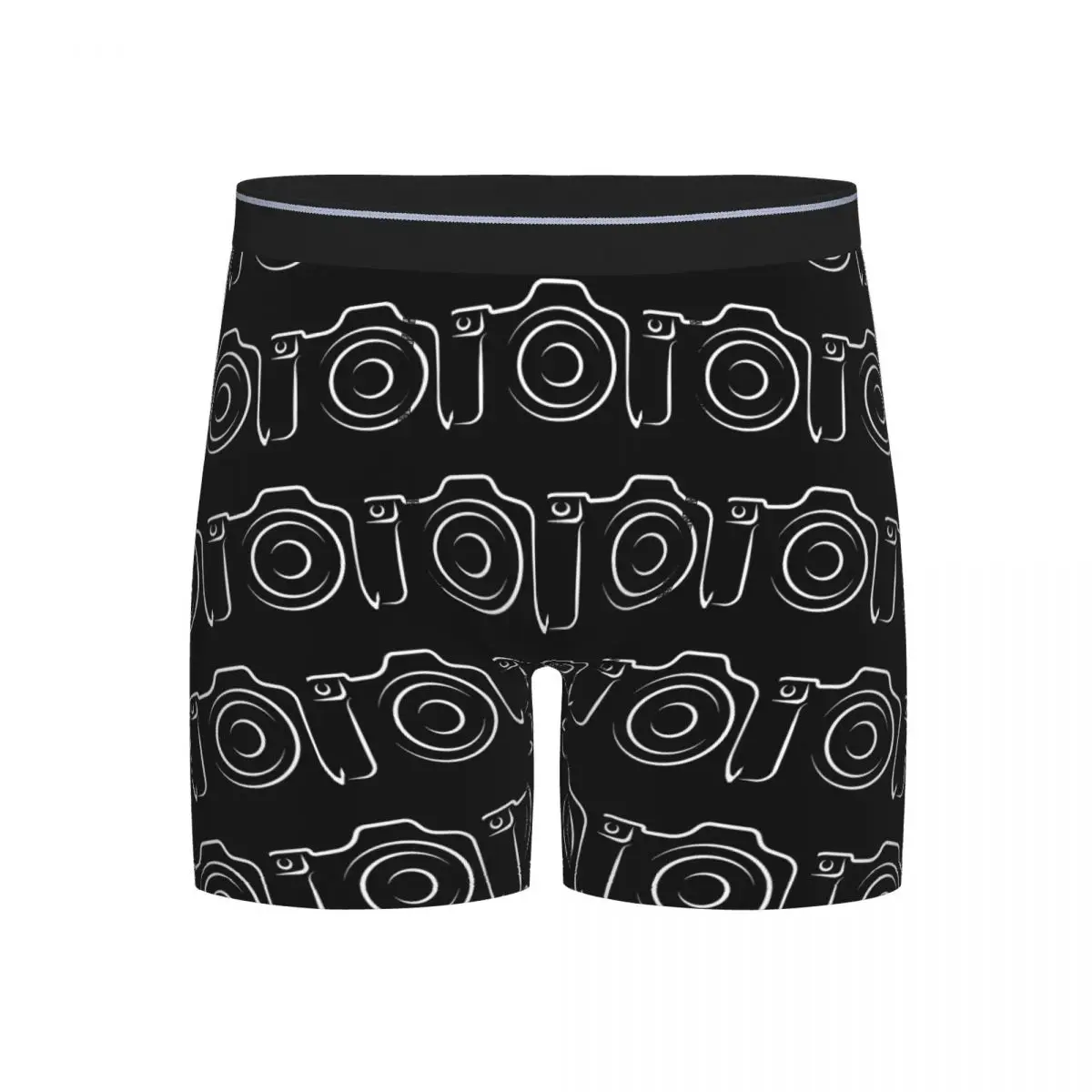 

Long Boxer Underpants Shorts Photographer HeartBeat Photography Camera Panties Men Soft Underwear for Homme Man Boyfriend Gifts