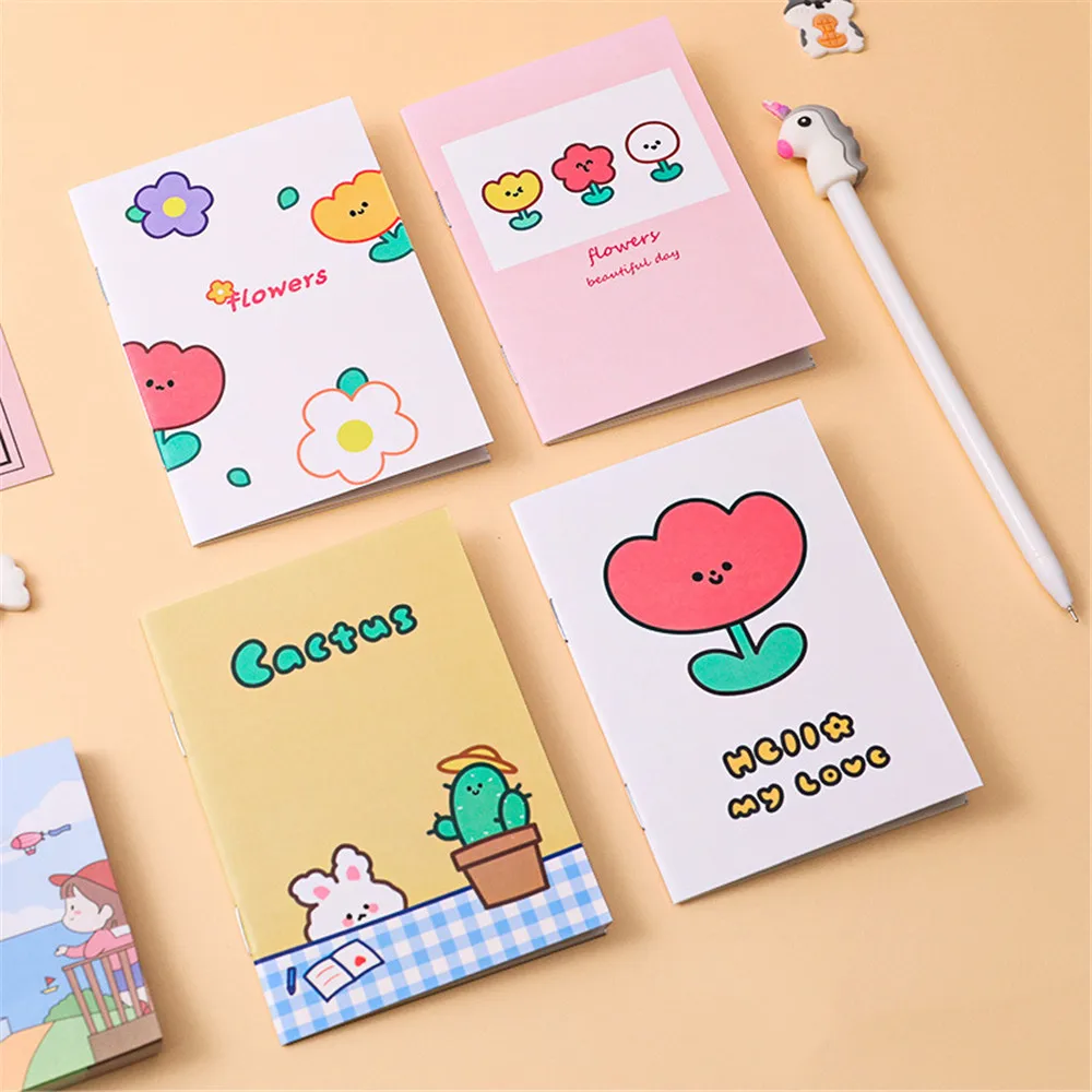 Mini cuaderno de dibujos animados lindo, planificador diario semanal, Bloc de notas, Bloc de notas, organizador de tiempo, suministros escolares, Premio para estudiantes, pequeño regalo