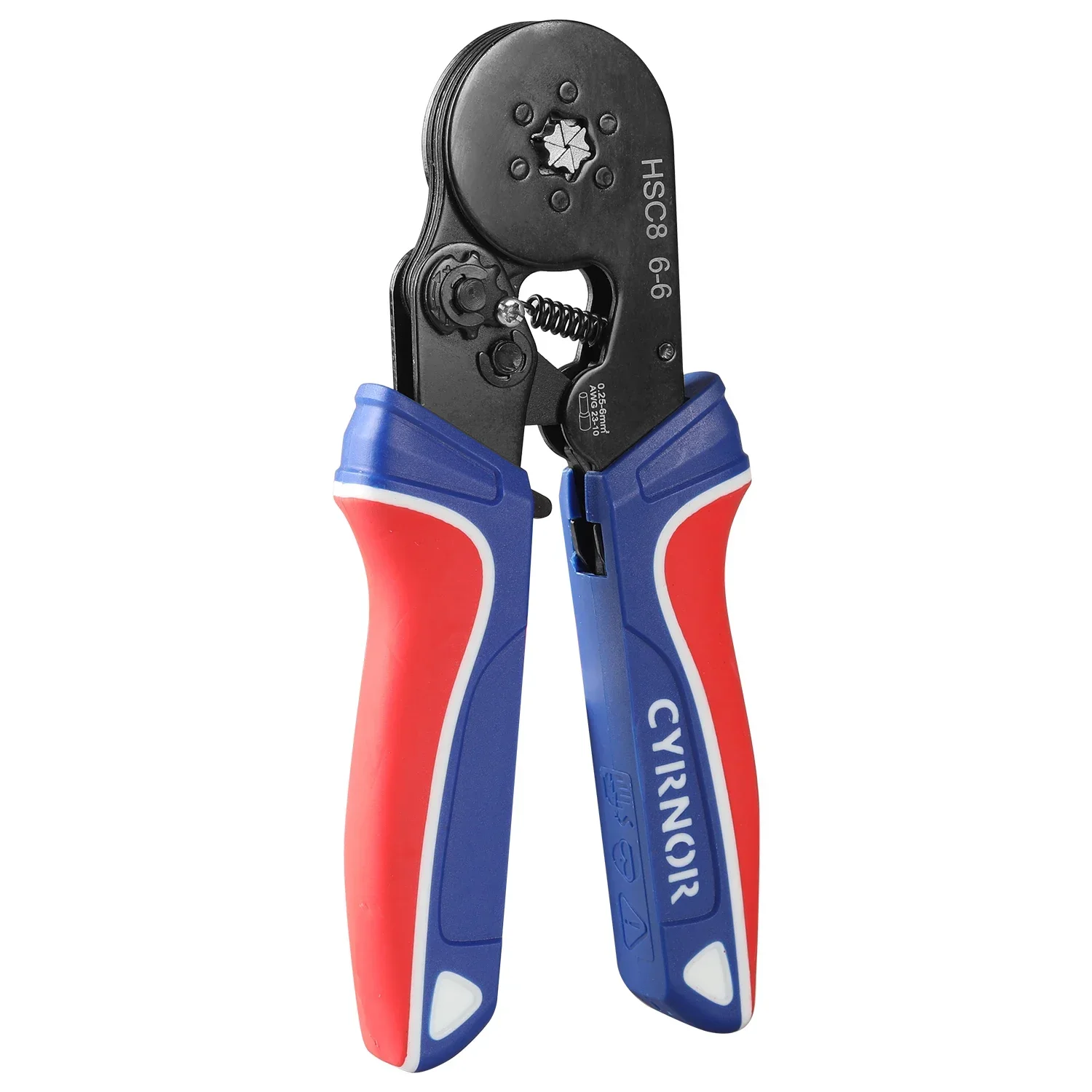 WOZOBUY Crimper Kabelschneider Einstellbarer Automatischer Drahtabisolierer Multifunktionale Abisolier- und Crimpzange Terminal-Handwerkzeuge – Detail 2