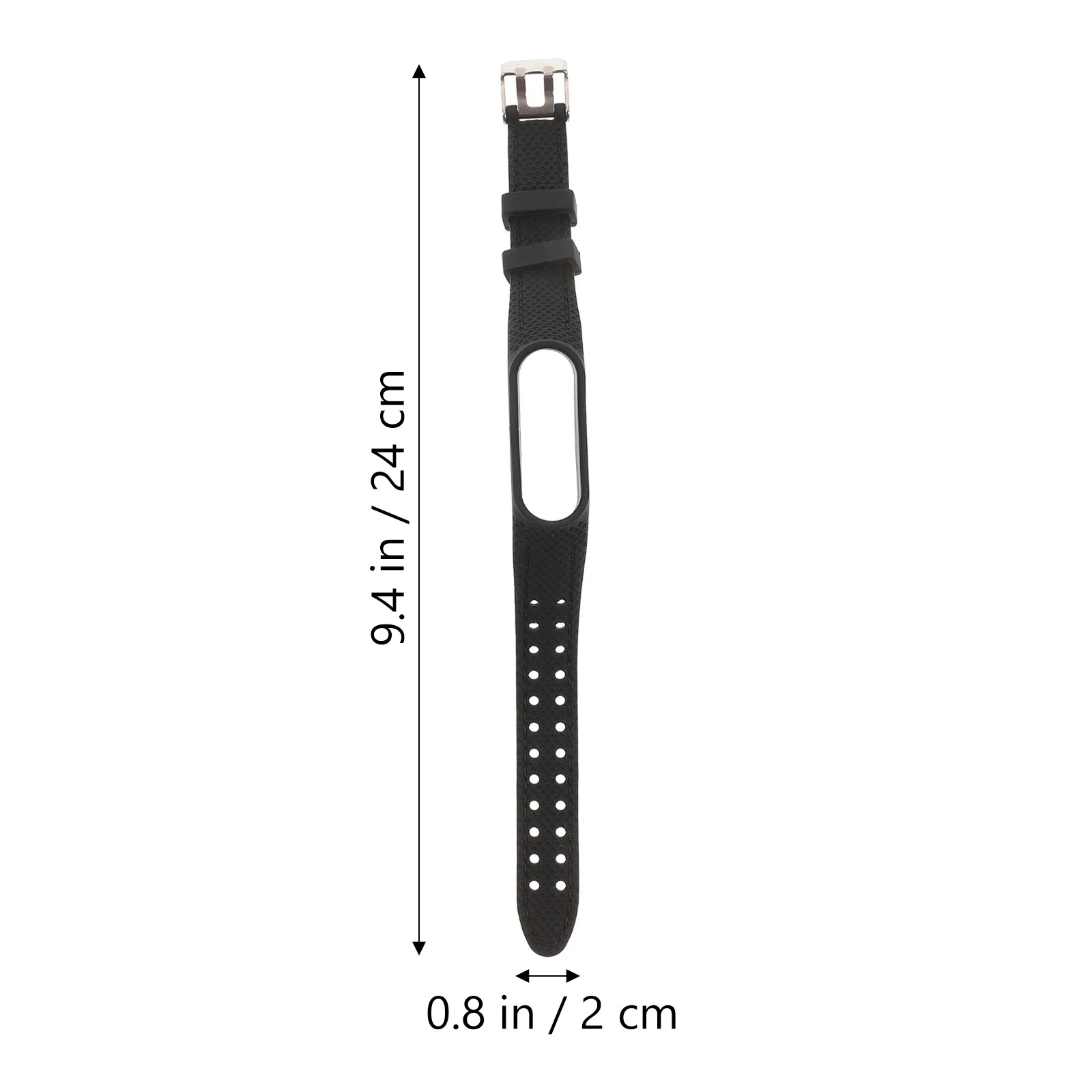 Pulseira de relógio de silicone ajustável, resistente ao desgaste, favo de mel, pulseira substituível, compatível com mi band 5 6, moda, uso diário