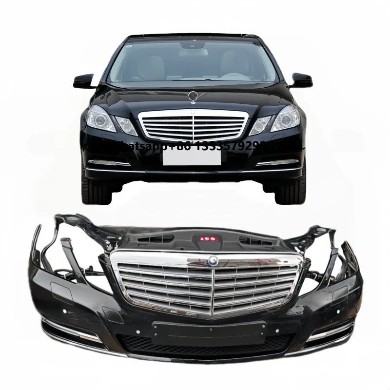 

Suitable for MercedesBenz E-Class W212 Old Luxury Front Bumper Front Hood Light Warning Front Grille Car Bumper