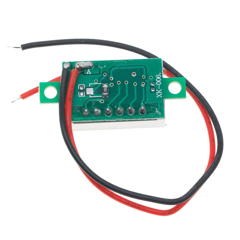0.36 Inci 0.36 Inci DC 4.7-32V 3 Digit Display Voltmeter Mini LED Digital Panel Volt Tegangan Meter instrumen Merah/Biru/Gree