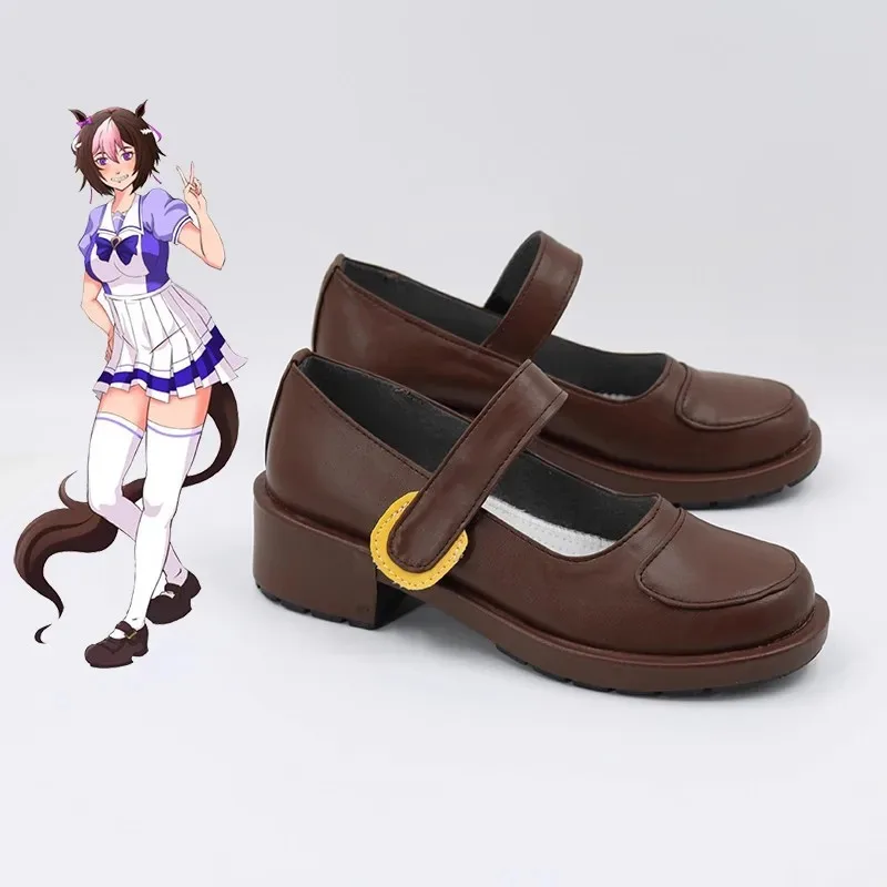 2025Uma musume جميلة ديربي الصمت سوزوكا أسبوع خاص تأثيري أحذية الأحذية لعبة أنيمي هالوين زي حفلة الدعائم مخصص جنون