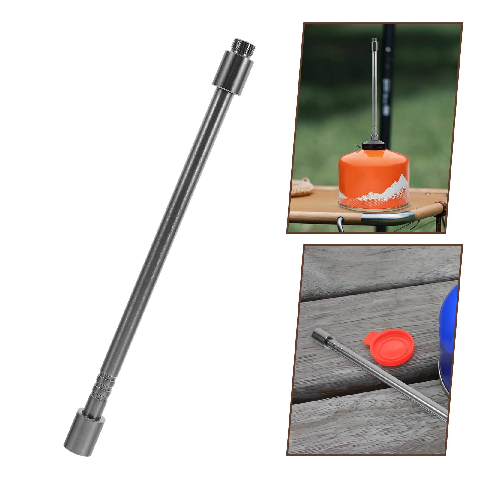 

Extension Rod Multi-purpose Camping Lantern Copper Practical Lamp Extender Pole