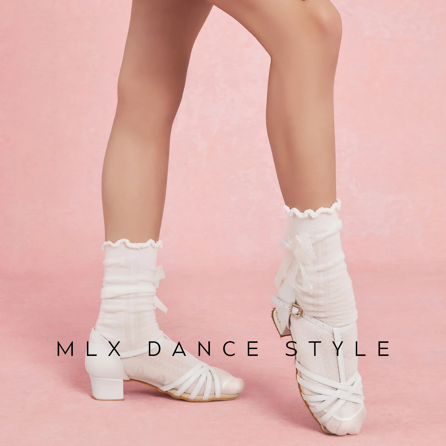 2026 Latin Dance Socken Für Mädchen Chacha Rumba Tango Kleid Kinder Spitze Socken Moderne Praxis Socken Latin Zubehör XH3951