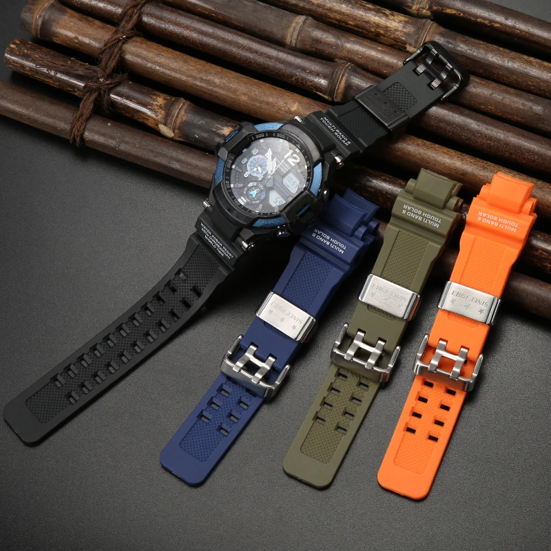 Resin Strap Suitable For Casio GA1000 GA1100 GW4000 G1400 GW-A1000 1100 Men's Sports Waterproof Strap Watch Accessories