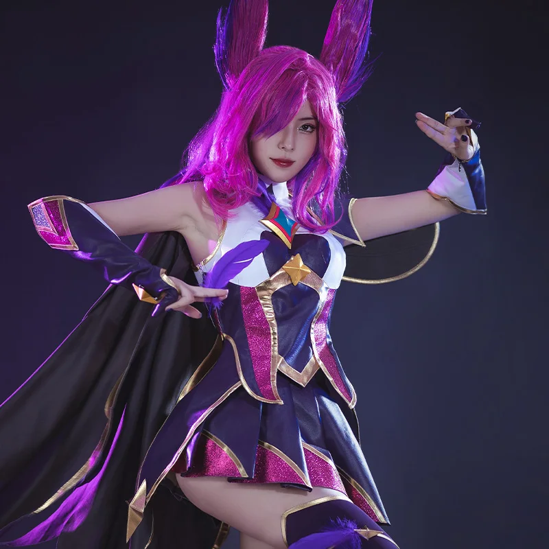 LOL Star Guardian Xayah Cosplay costume Game skin same clothing Ancient Women dress Halloween Party Full set