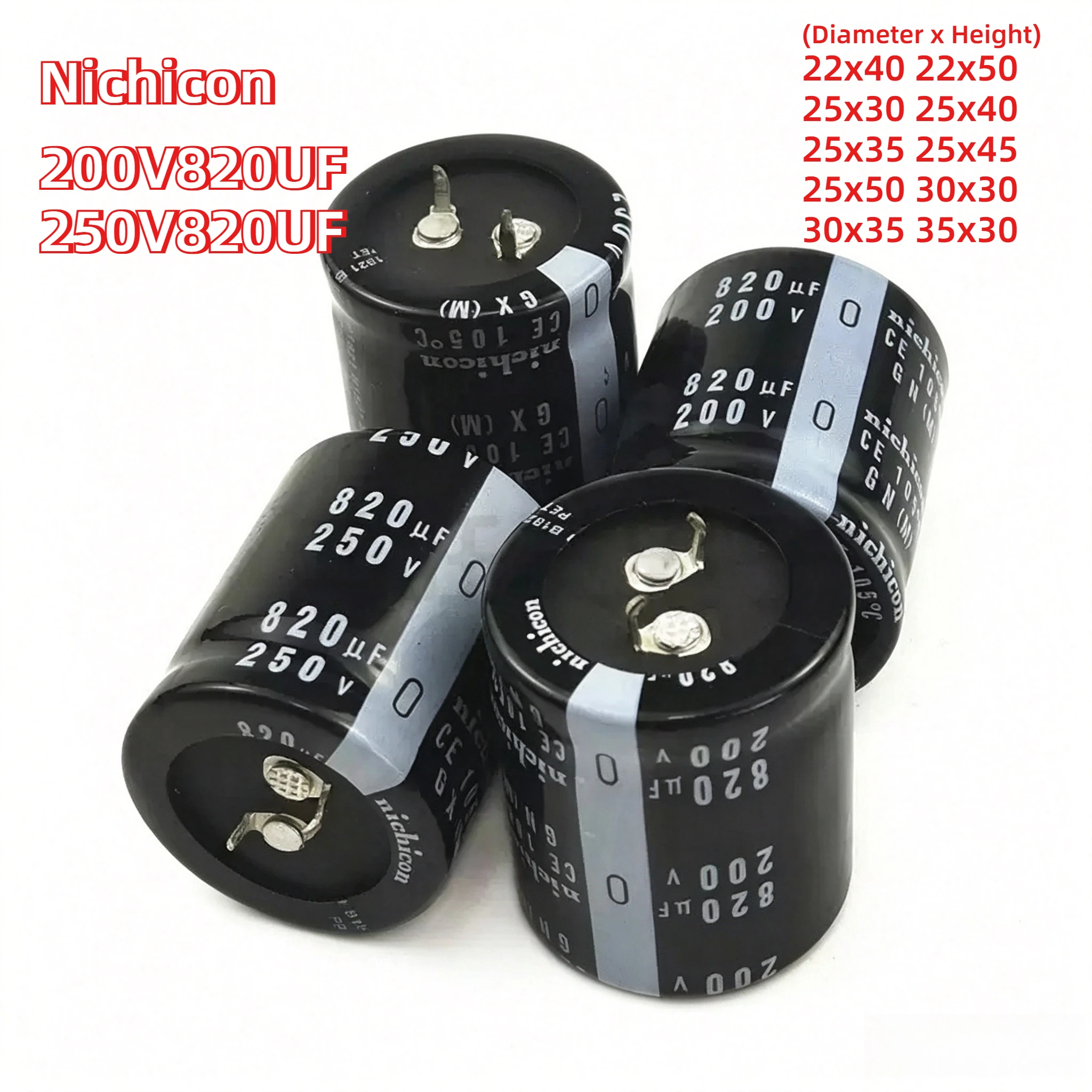 2pcs-200v820uf-250v-820uf-capacitor-eletrolitico-de-aluminio-820uf-22x40-22x50-25x30-25x35-25x40-25x45-25x50-30x30-30x35-35x30