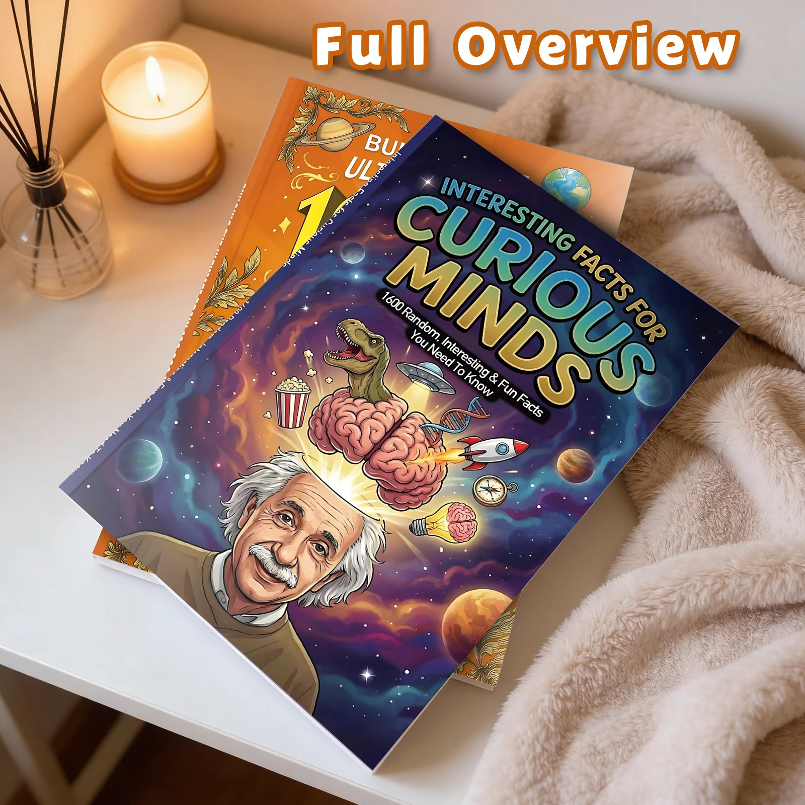 2-Book Science & Fun Facts Set for Kids, Building the Ultimate Brain 100000 Whys + Interesting Facts for Curious Minds