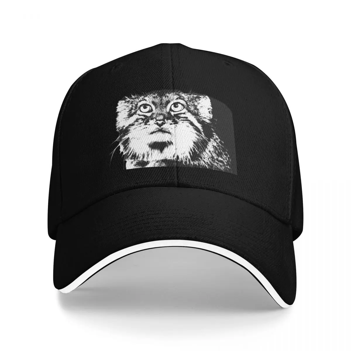 

Pallas Cat Manul Baseball Cap Rugby Sunscreen Women Men's