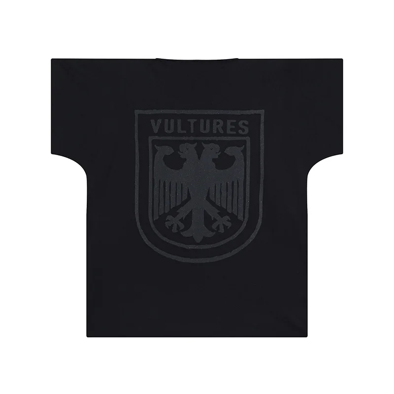 

Kanye West T-shirt Vultures Pattern Short Sleeve Men's And Women's Good Quality Cotton Fashion Top Tees New Arrived 2024