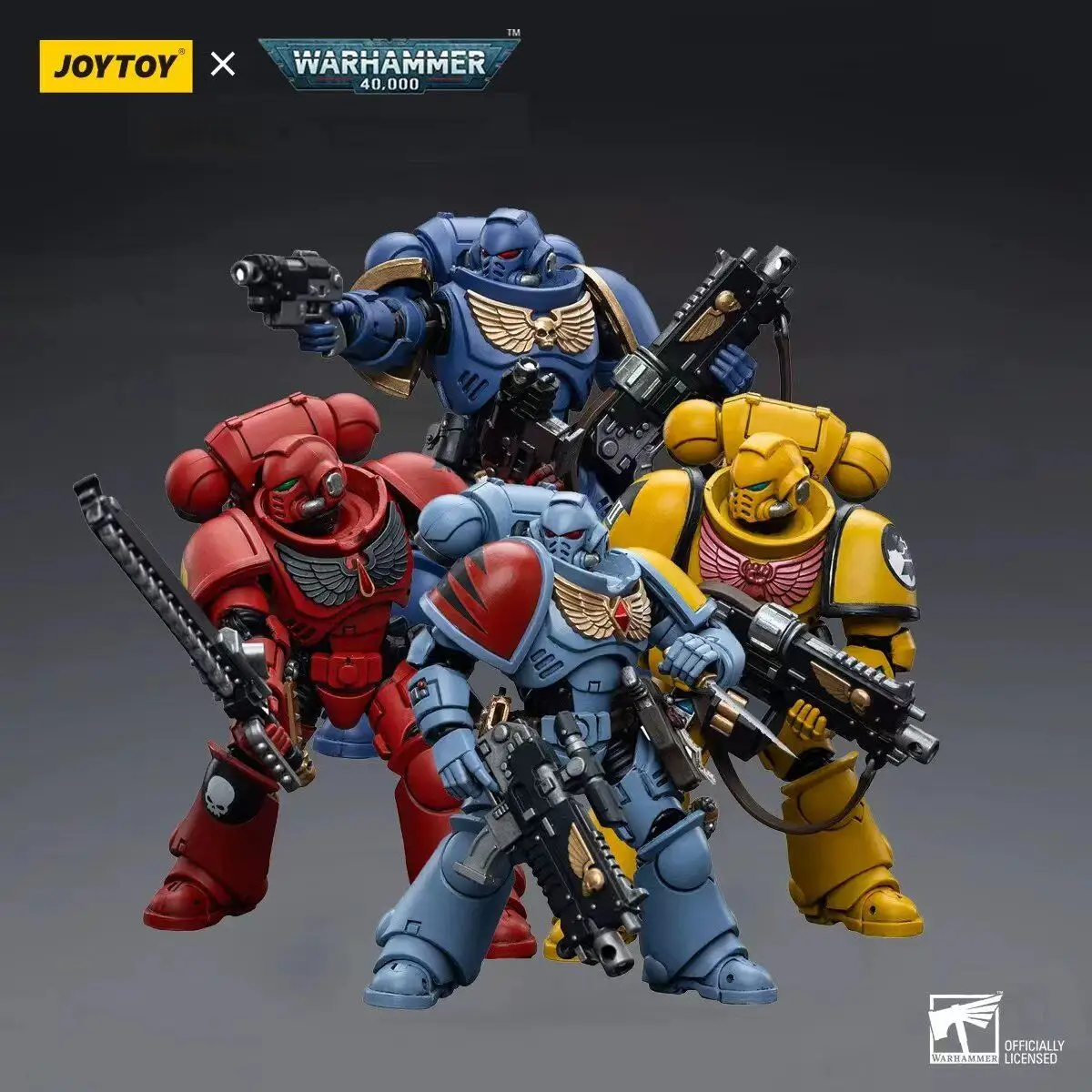 

Joytoy Warhammer 40K Space Marine Blood Angels Intercessor Articulated Collectible Action Figure Adult Hobby Collection In Stock