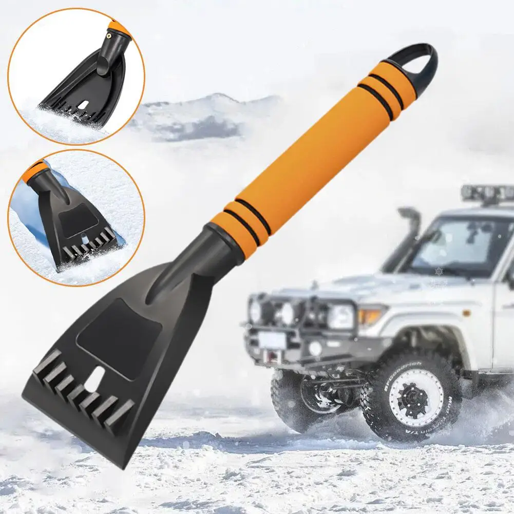 Car Snow Shovel Multi-functional Glass Defrost Ice Brush Sweeping Clearing Winter Snow Snowboard Tool Scraping Snow Shovel F2L2