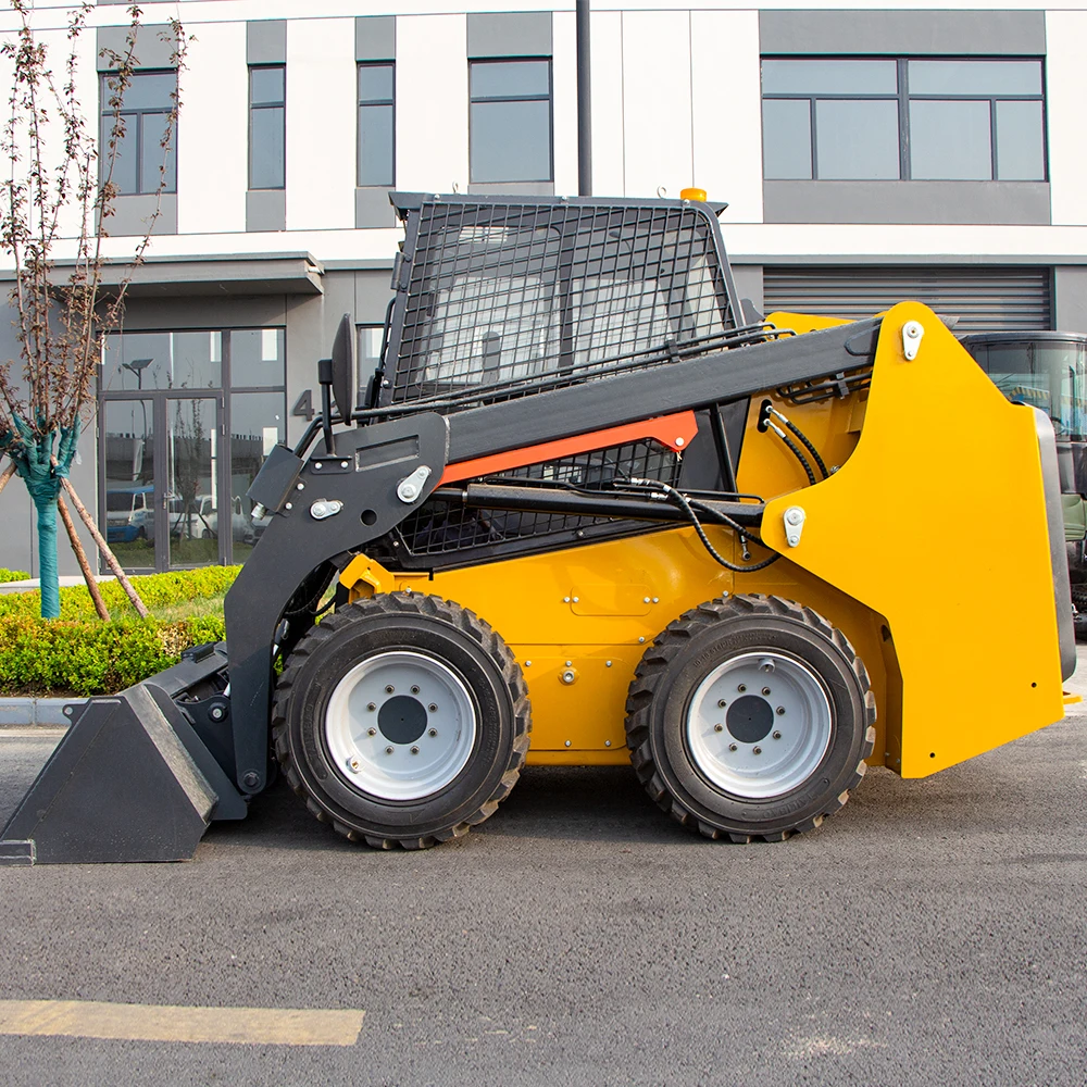 YG-S55 미니 스키드 스티어 로더 맞춤 제작, 고품질 베스트셀러 스키드 스티어 로더 디젤 휴대용 다기능 휠 로더