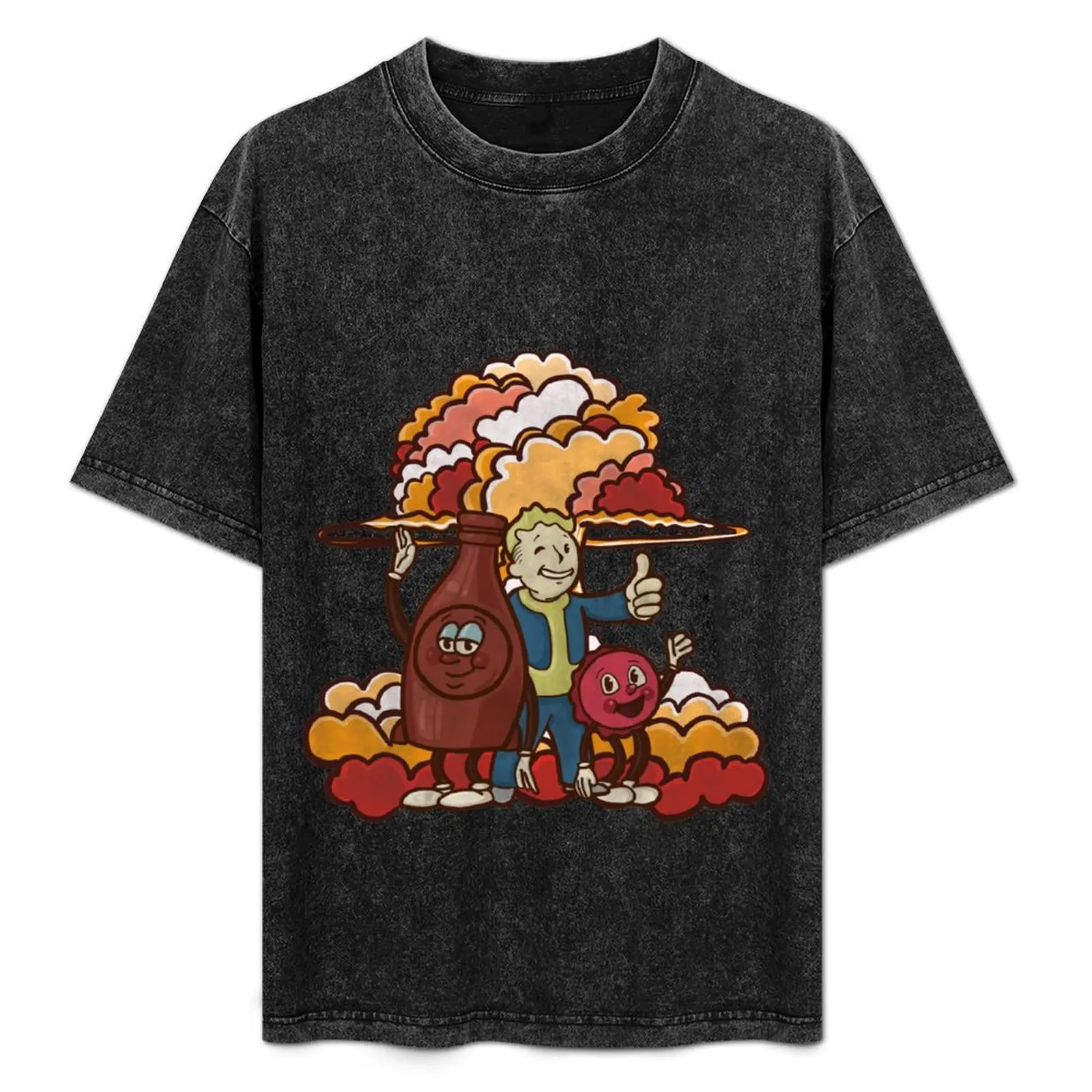 

Atom bomb baby T-Shirt vintage anime shirt anime stuff shirts graphic tee cute tops men clothing