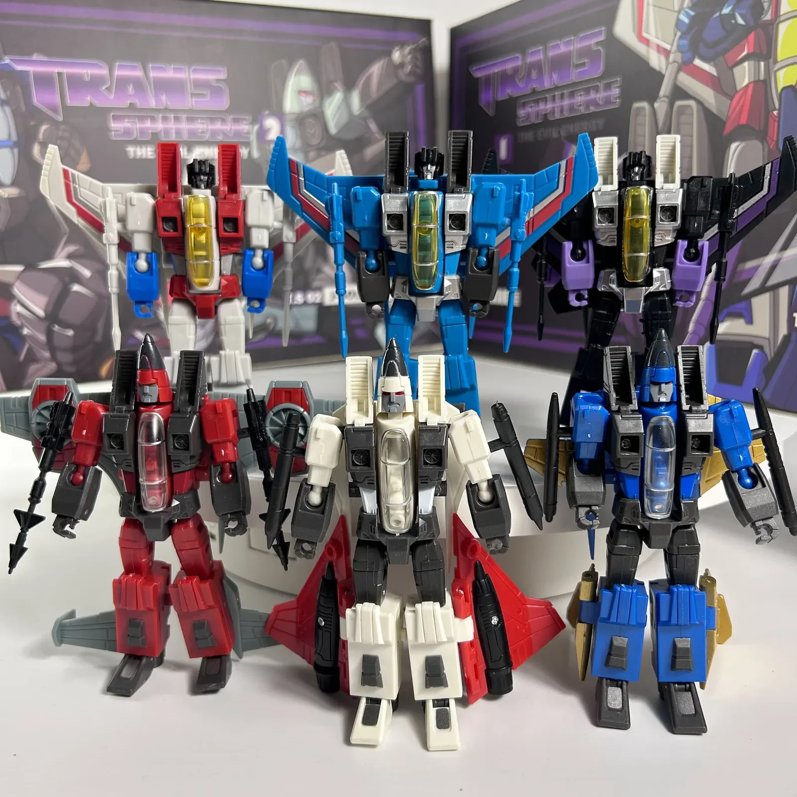 Transformation PT PT-F15 PT F15 Pocket Toys  Starscream Skywarp Thundercracker KO MP Action Figure Robot