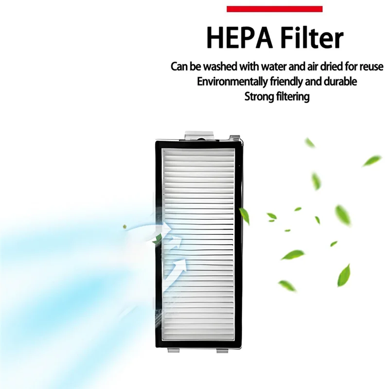 -مجموعة ملحقات A25M لقطع غيار المكنسة الكهربائية Roborock Saros Z70، ومرشحات HEPA، والمماسح، وأكياس الغبار، والفرش الجانبية