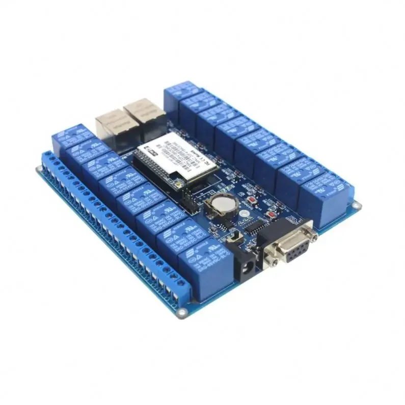 HLK-SW16 Wifi Relay Module Network Relay 16-way Channel Network Relay Remote Control WIFI Module