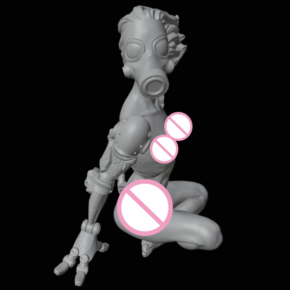 NSFW Mechanical Beauty Resin Model Kit 3d Printing Doll 1/24 Unassembled Resin Figure Statue Kits Unpainted Toy Gk Play Set