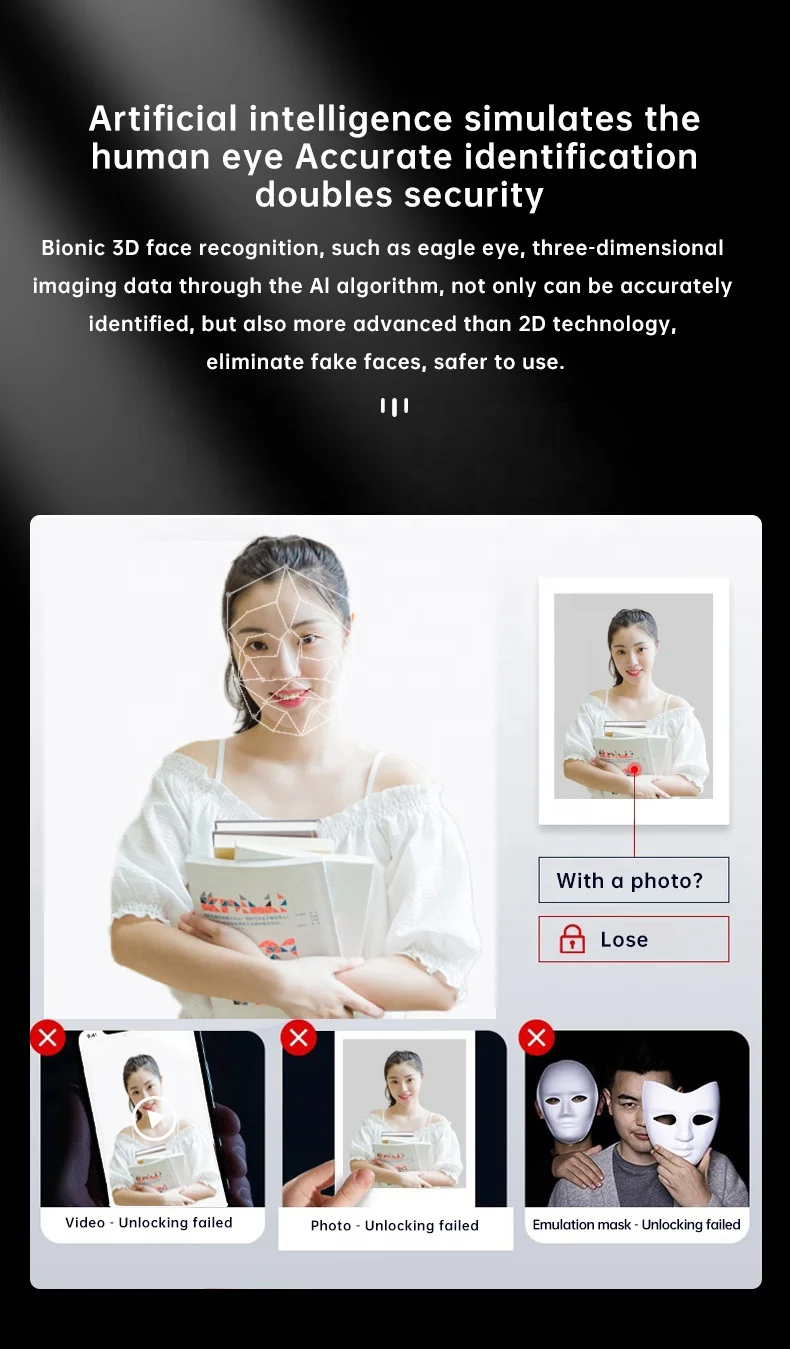 YOUHE Tuya Smart Lock Automatic Biometric Lock Wifi App Combination Home Security Fingerprint Lock