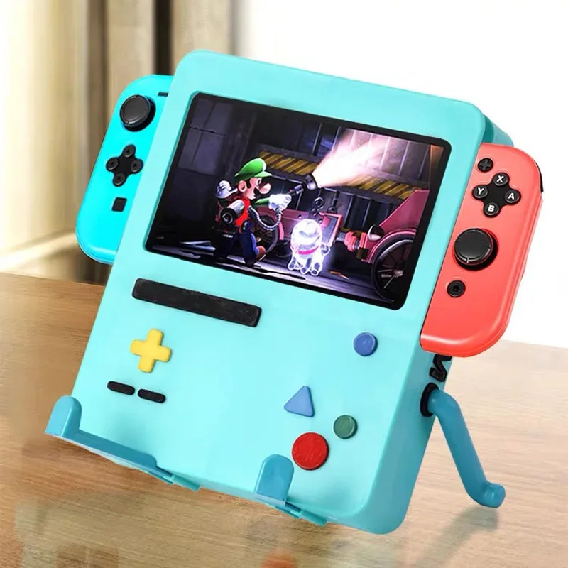

NS game console stand cute cartoon multi-color plastic material handheld game console screen support stand charging
