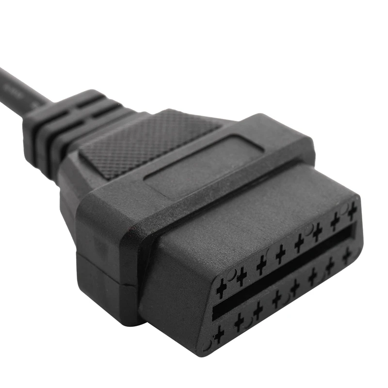 Cable de diagnóstico OBD para KIA, herramienta de escáner, lector de código, adaptador, Conector de coche, 20 pines a 16 Pines, 2 unidades