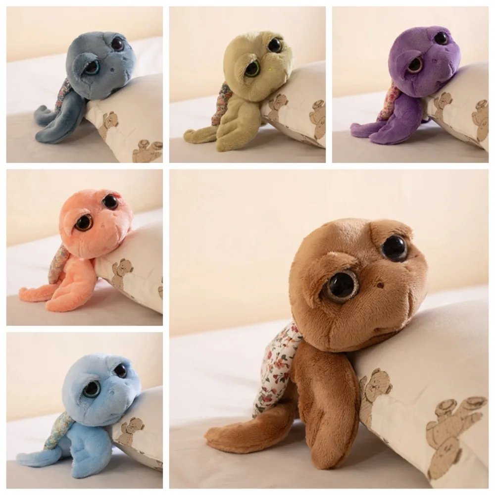 

Marine Animal Tortoise Plush Toy Star Fluffy Sea Turtle Stuffed Doll Collection Cartoon Animal Sea Turtle Pillow Home Decor