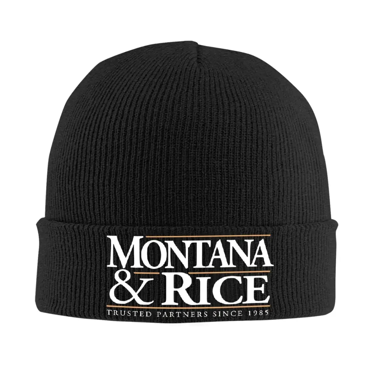 Montana & Rice SF 49ers Hats Autumn Winter Beanie Warm Cap Female Male Knitted Caps