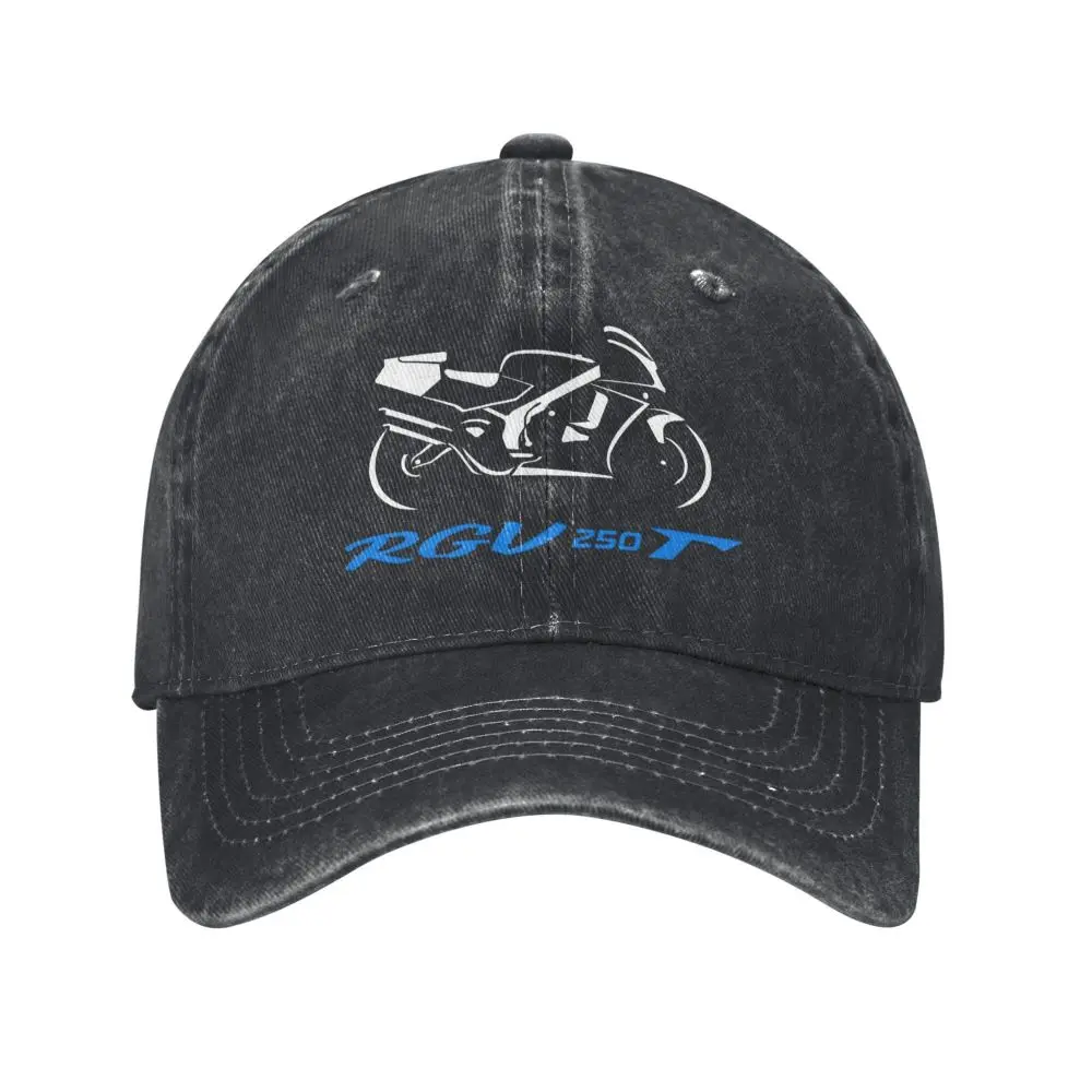 NEW SUZUKI-RGV 250 Gamma Baseball Cap Men Women Snapback Trucker Fashion Mesh Hat Outdoor Sport Running Adjustable Gift