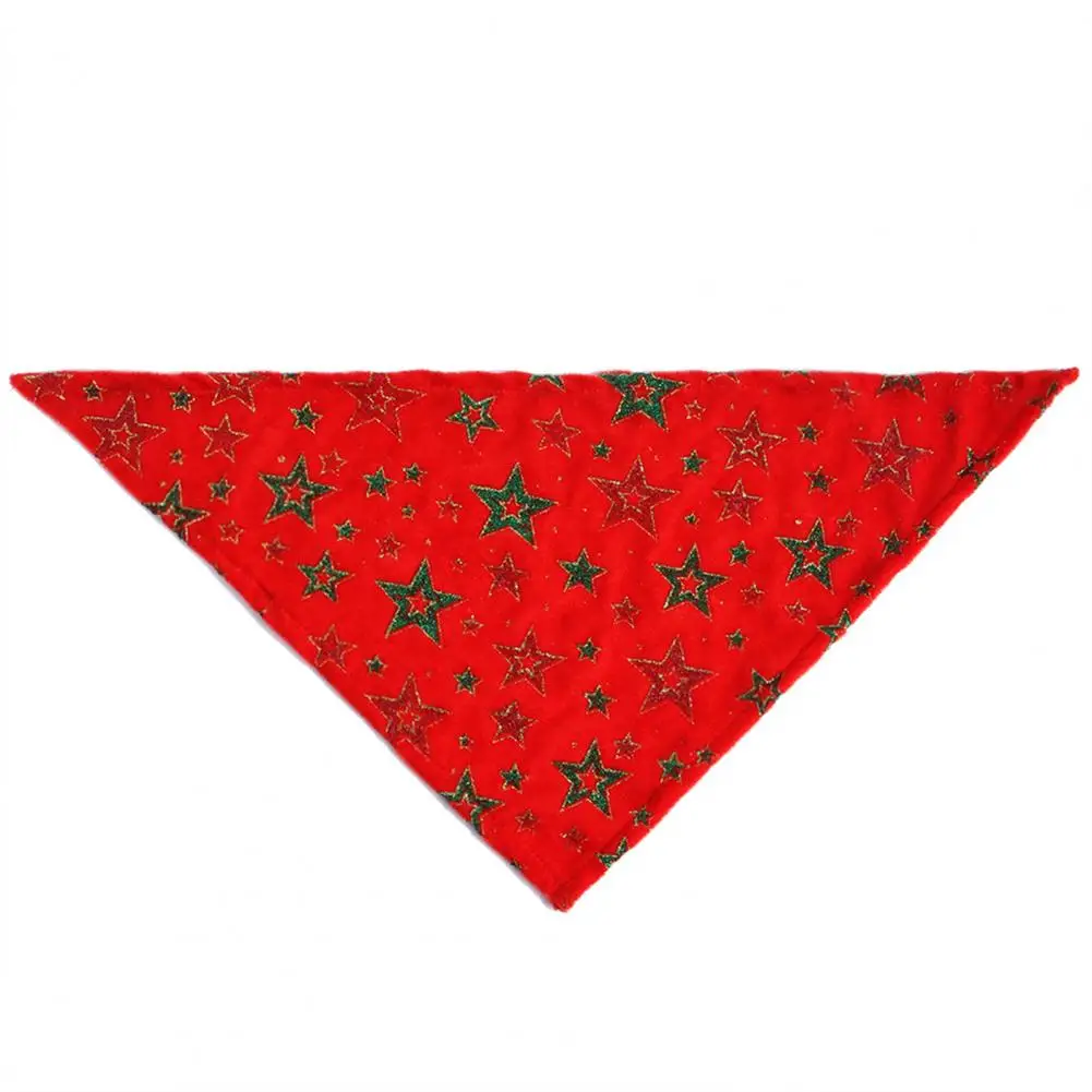 Lightweight Pet Bib Bright Colored Pet Bib for Pets Festive Christmas Pet Bibs Stylish Scarf for Dogs Cats for Comfortable