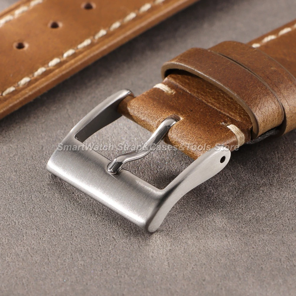 Silver Gold Watch Band Metal Buckle Strap Solid Square Button Stainless Steel Matte Clasp 10/12/14/16/18/20/22mm Watch Buckles - view 5