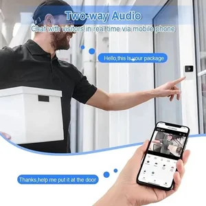 WI FI Videokamera Wireless Bell Nacht Vision Smart Security zu Hause HD -Türtür auf zwei Arten Gegenstand Voice Home 12 Hauptverkauf Elektret Bell - №5