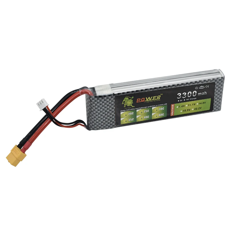 2S Lipo 7.4V RC bateria 1500/2800/3300/3800/4200/5500/6000mah ze złączem T XT60 TRX do RC akumulatorowe kable rozruchowe Drone